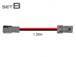 JATKOJOHTO DTP 2NAP SET B 1350MM