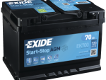 EXIDE EK 12V 70AH CCA 760A