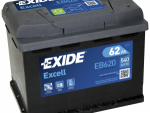 EXIDE EB 12V 62AH CCA 540A